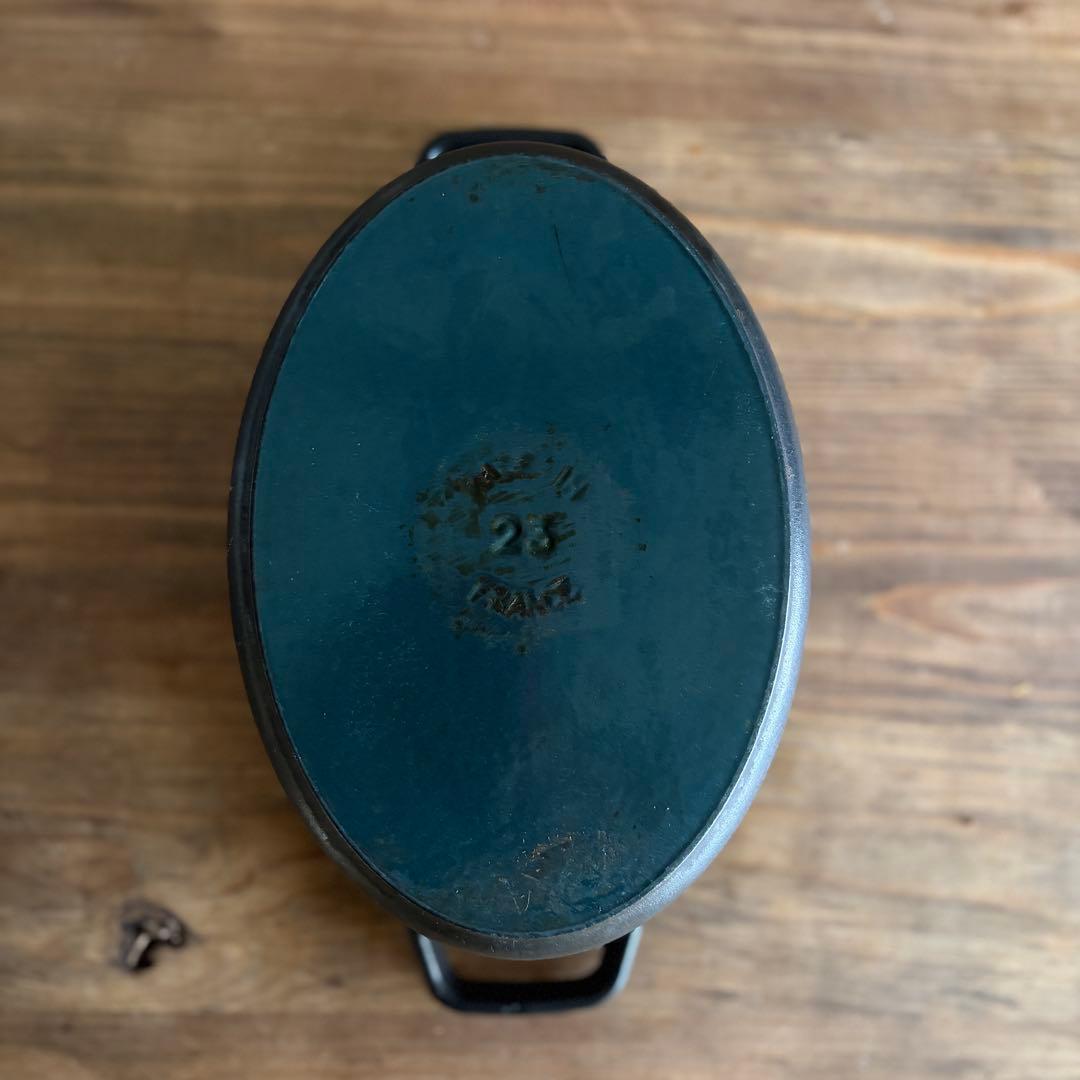 ☆ストウブ ☆ピコ・ココット オーバル 23cm ブラック