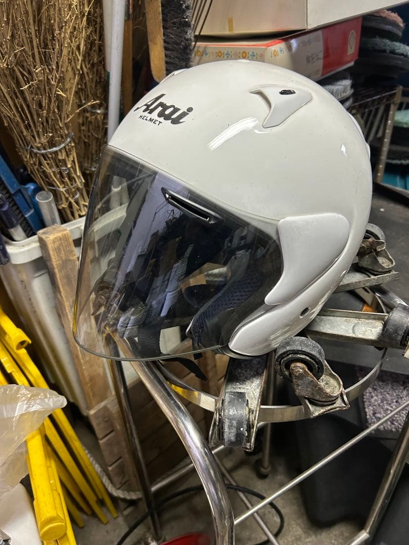 アライ Arai SZ-F ジェットヘル バイク ヘルメット 白色