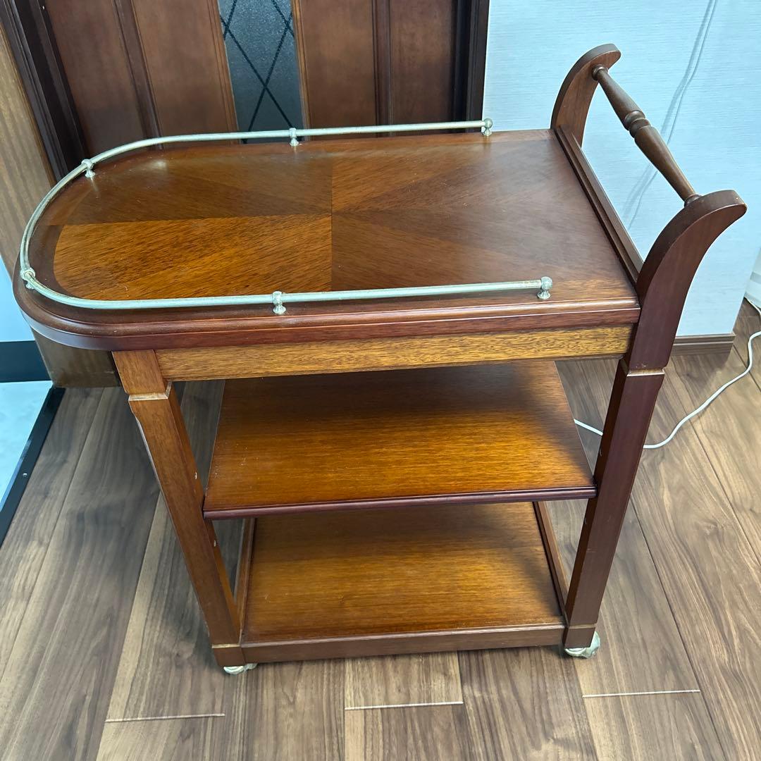 マルニ木製キッチンワゴン