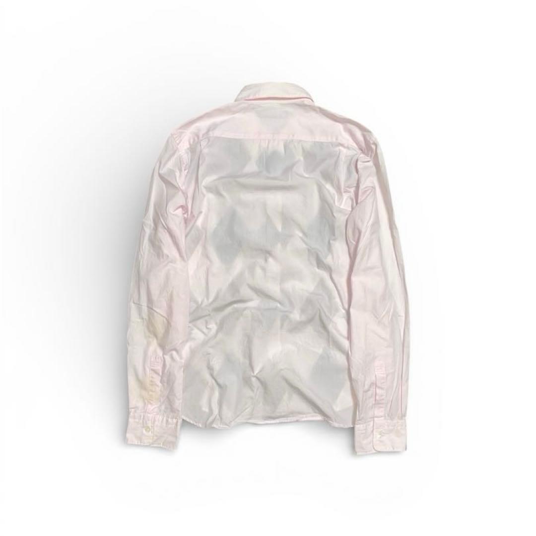 トップス cdg homme argyle panel shirt archive 00s