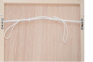 ビンテージファブリックパネル 花菱（紺）