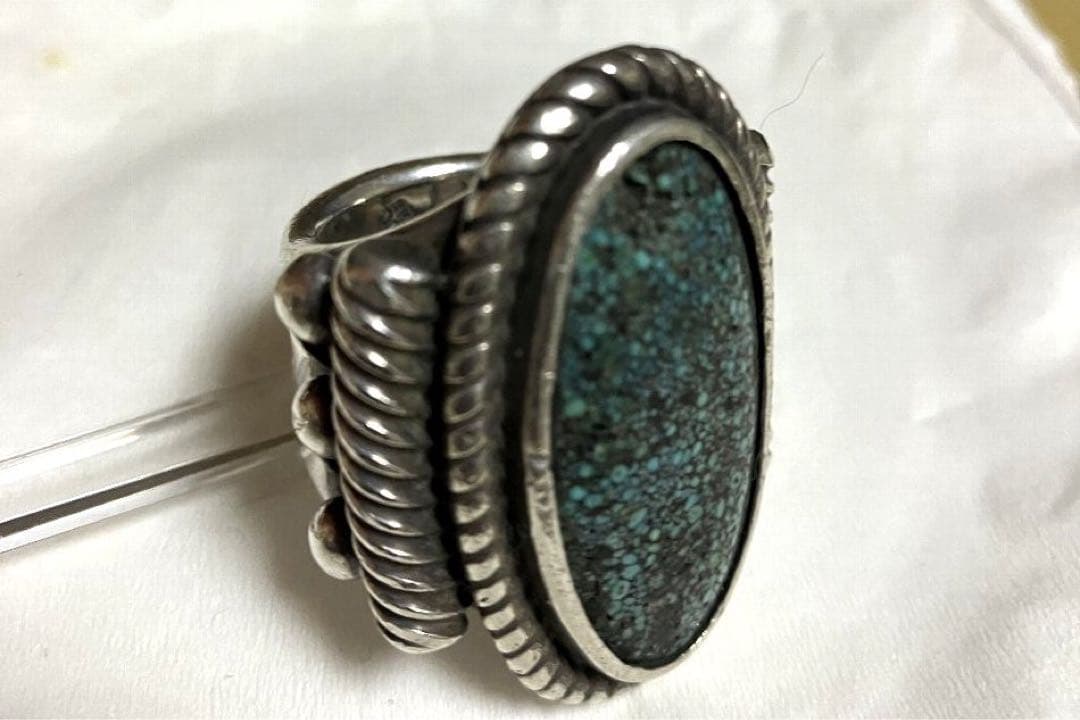 NAVAJO ナバホ ターコイズリング スタンレイパーカー