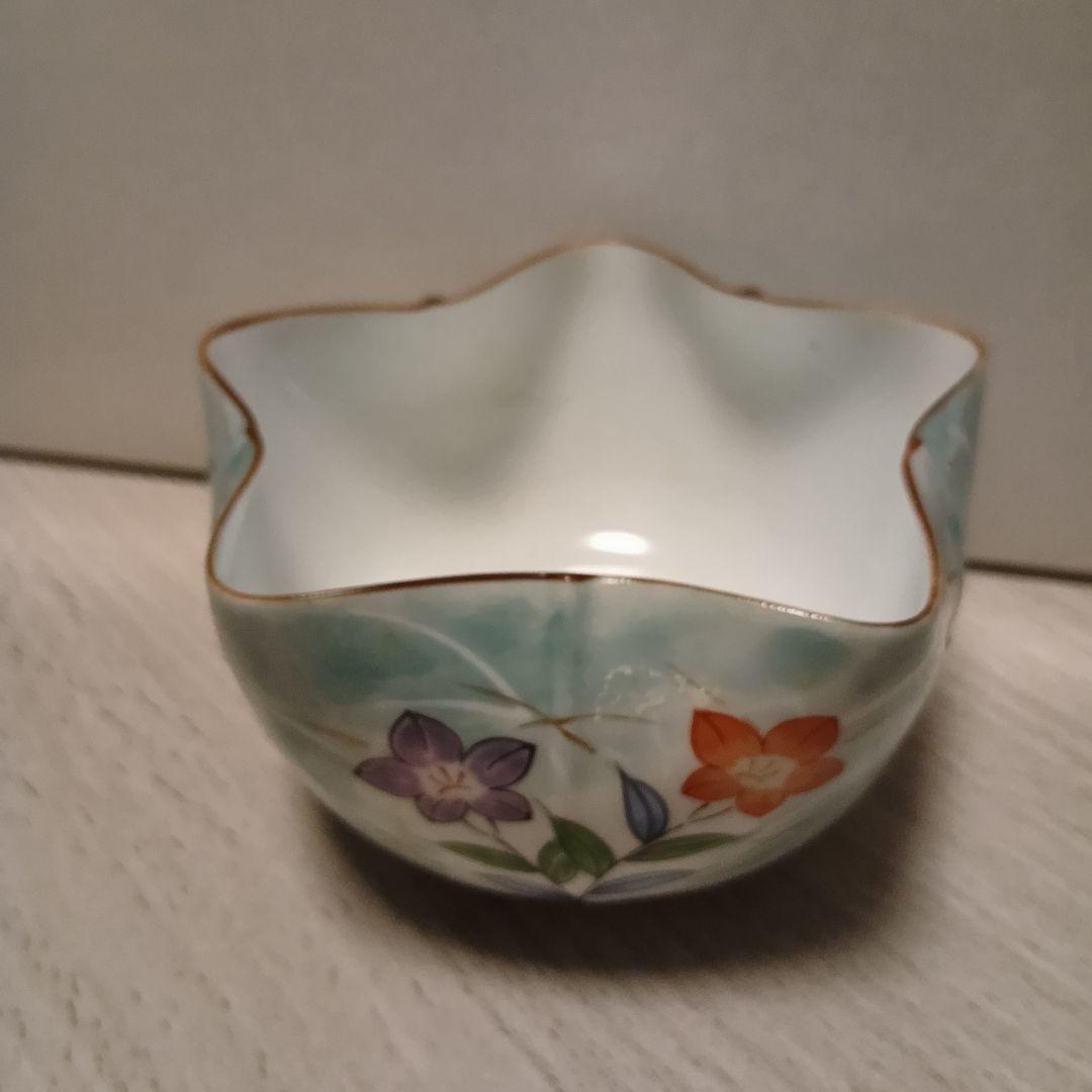 【未使用美品】有田焼☆小石原窯☆星型小鉢☆梅型小鉢☆5個セット