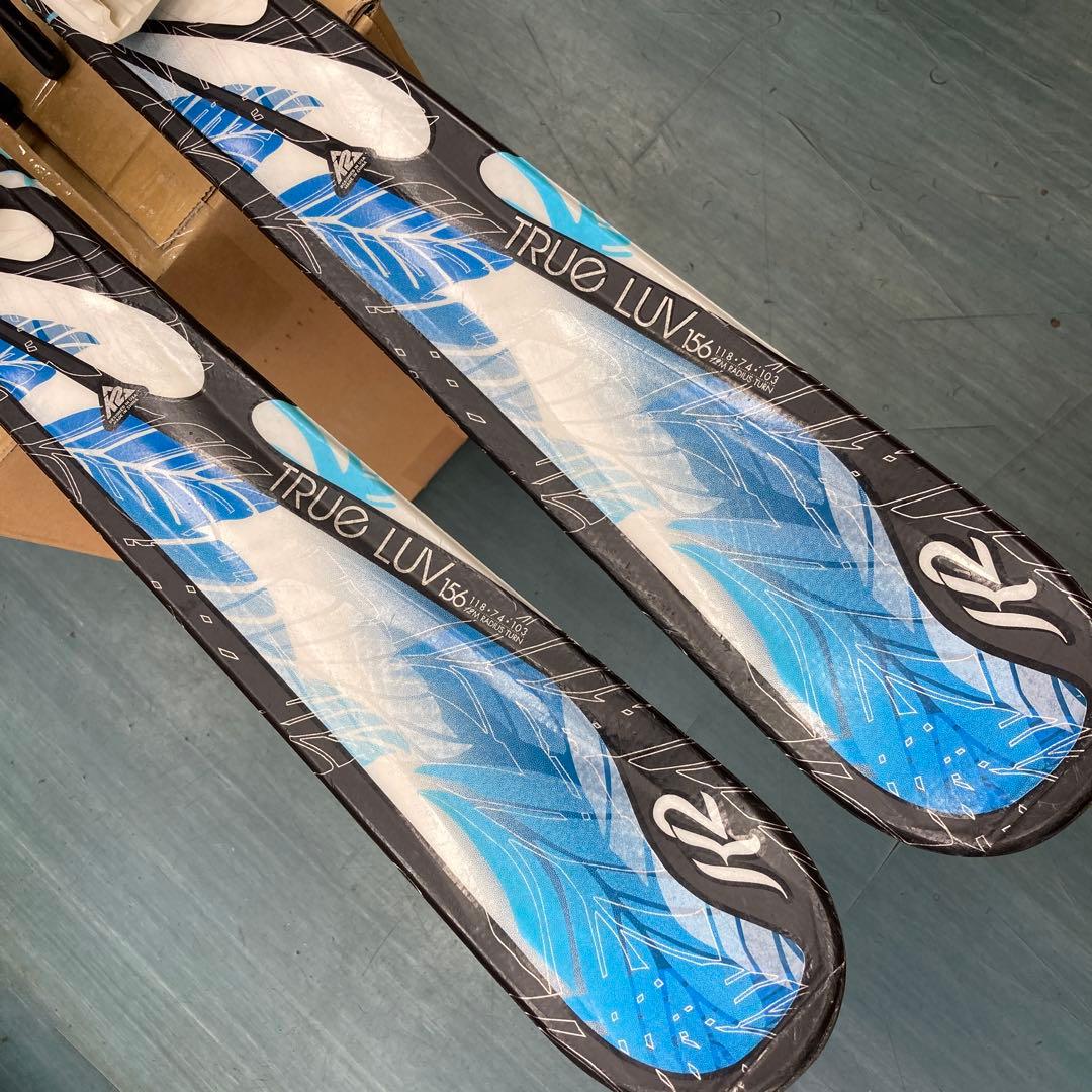 スキー K2 TRUE LUV 156cm + MARKER