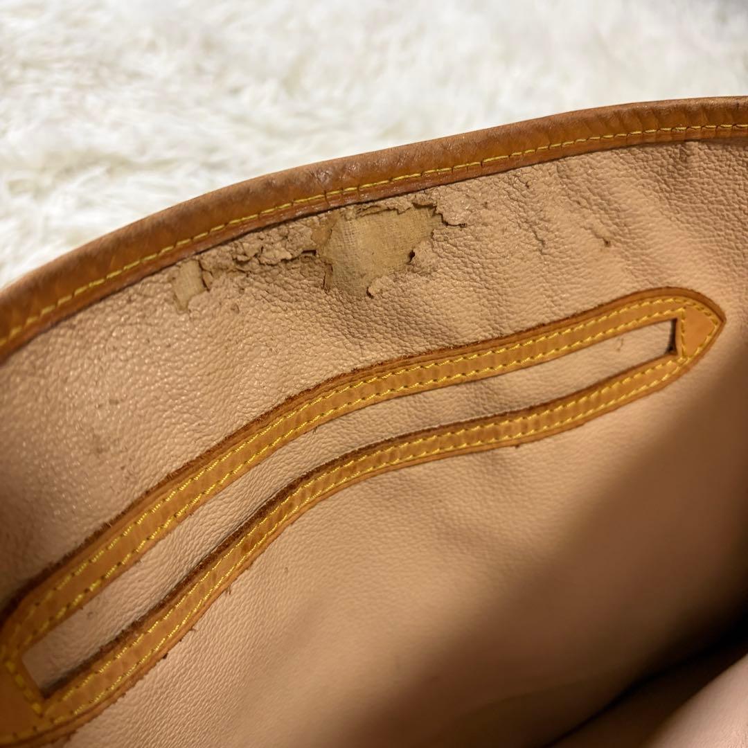 【鑑定済】ルイヴィトン トートバッグ バケットGM モノグラム バケツ型 A4可