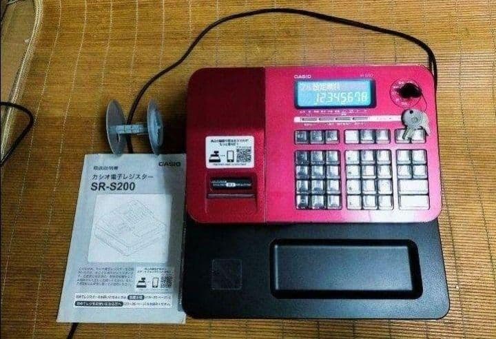 カシオレジスター　SR-S200　最新機種　スマホで設定売上管理　688808