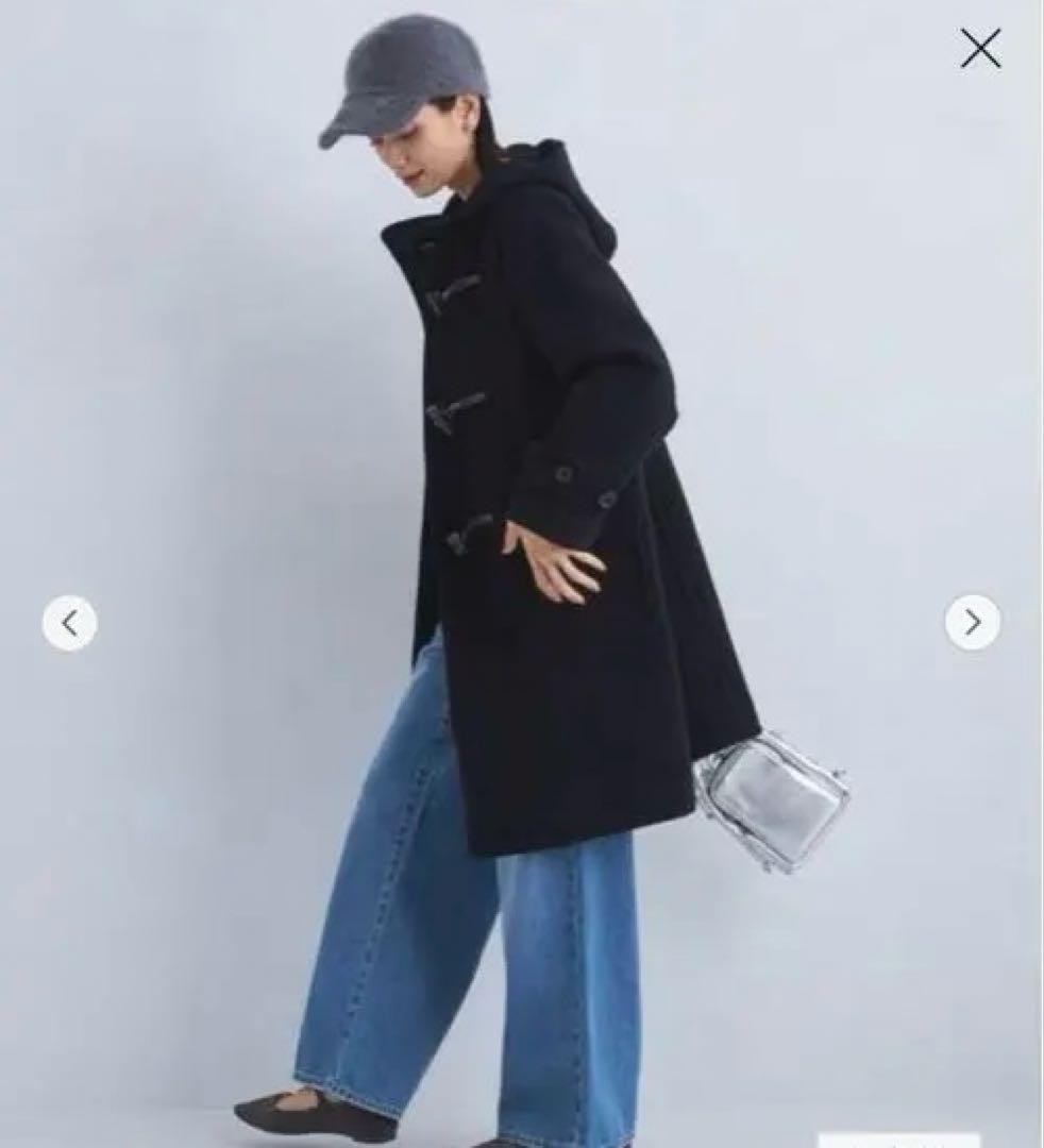 ロングダッフルコート グリーンレーベルリラクシング