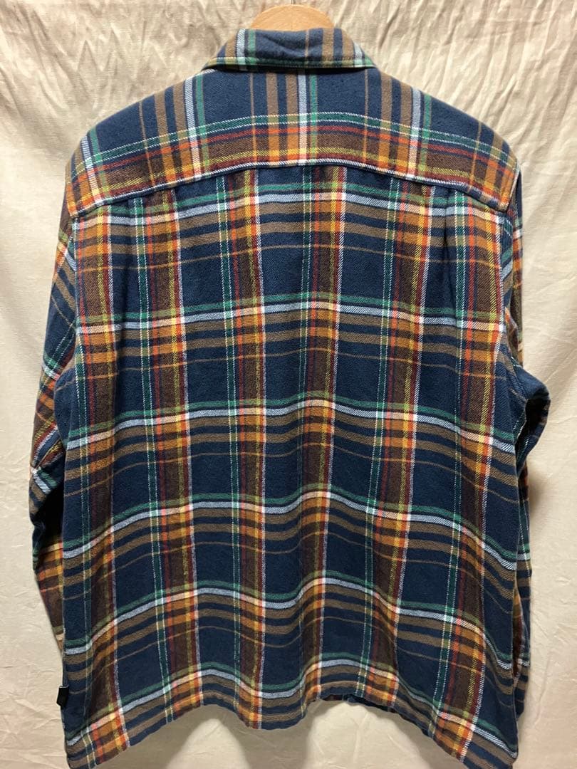 patagonia FA16 フィヨルド フランネルシャツ L surfチェック