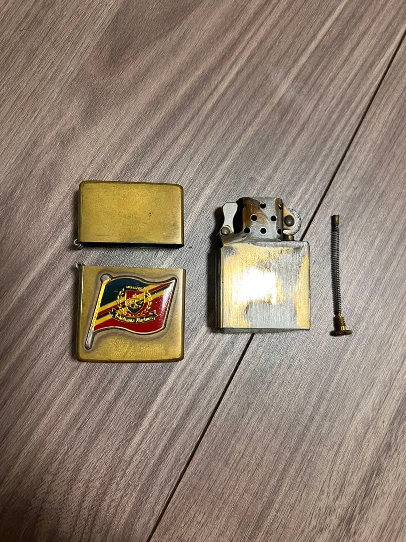 Jリーグ開幕記念 『横浜マリノス』ジッポジャンク品