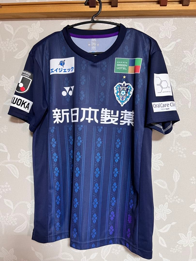 アビスパ福岡　2025年ユニフォーム　8紺野和也　Lサイズ