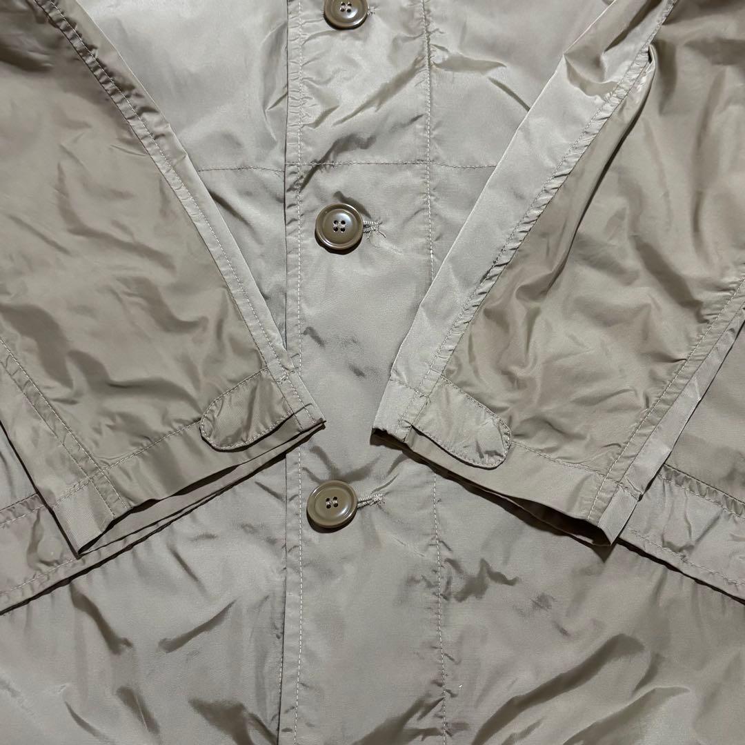 現行タグ アスペジ JUMPCOAT2 ステンカラーコート 撥水ナイロン レイン