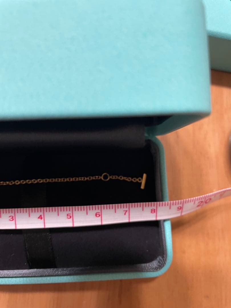 Tiffany & Co. Tスマイルミニ　ゴールドダイヤモンドブレスレット