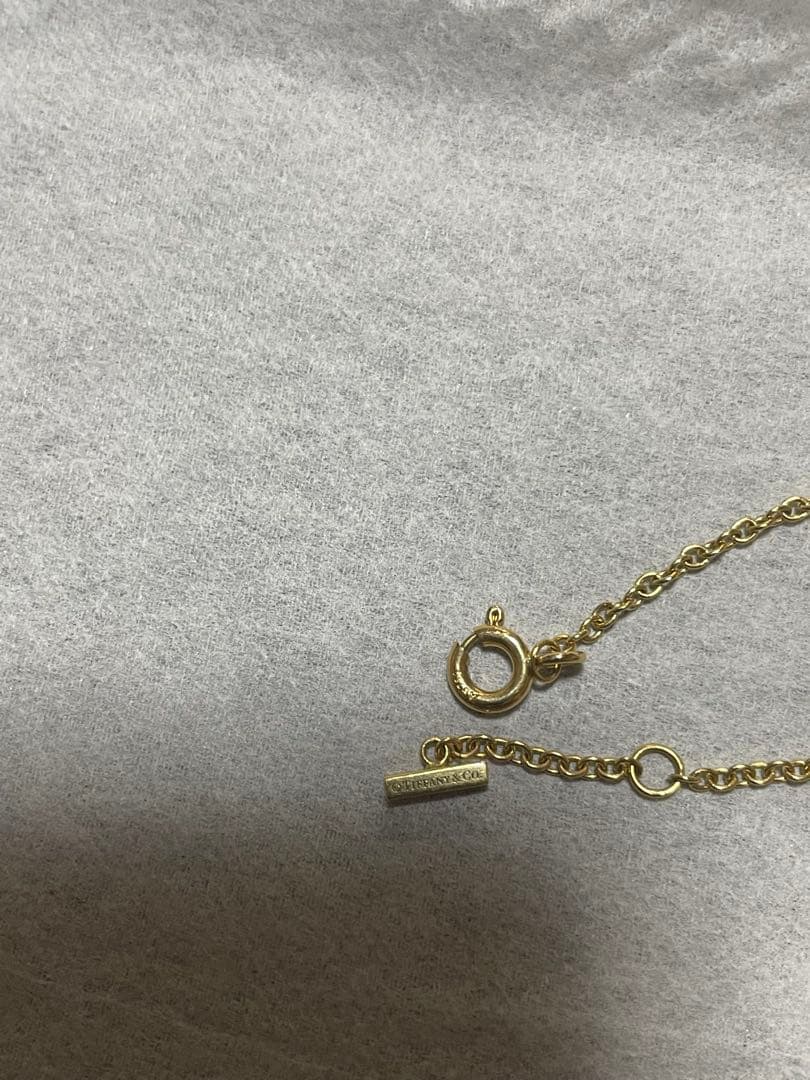 Tiffany & Co. Tスマイルミニ　ゴールドダイヤモンドブレスレット