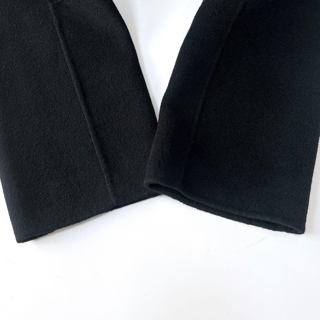 み*い様 美品⁑プラージュ　ハミルトンノーカラーリバーコート　ネイビー　36 ウ