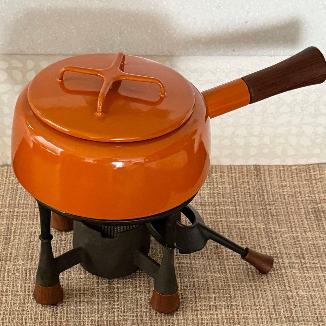 DANSK ダンスク ヴィンテージ フォンデュ鍋&コンロセット