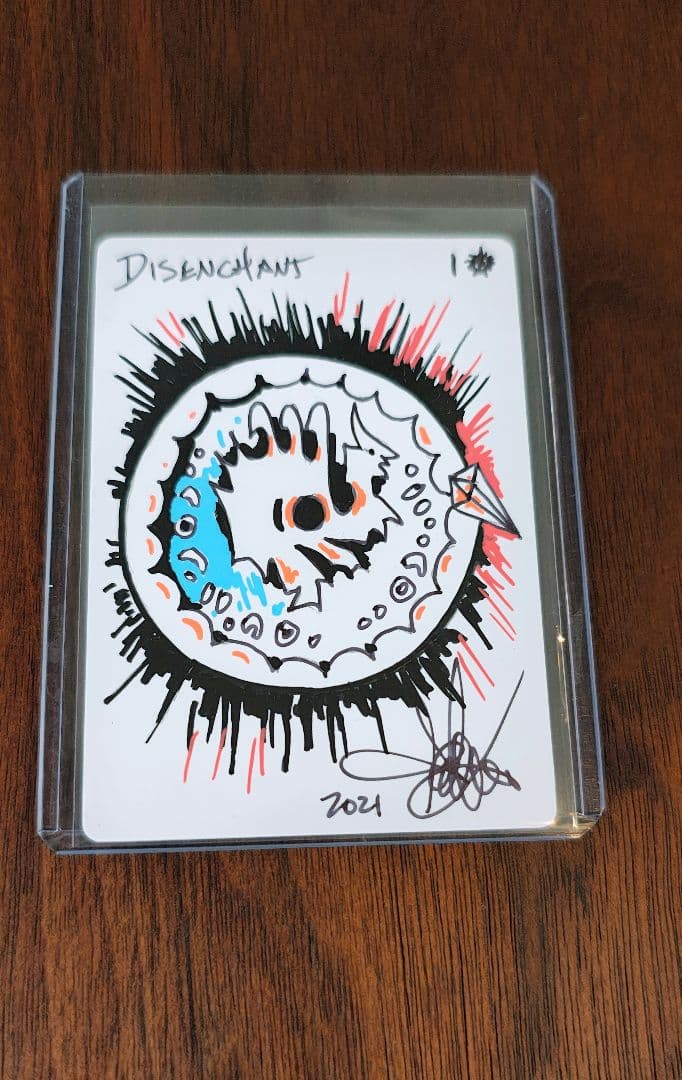 解呪/Disenchant　Amy Weber氏　直筆スケッチ