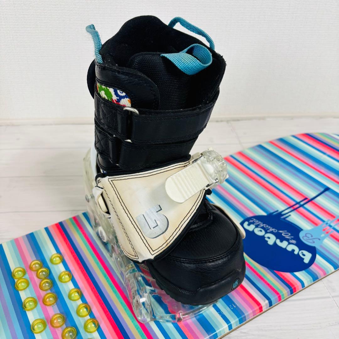 Burton Chicklet 101cm スノーボード キッズ 3点セット
