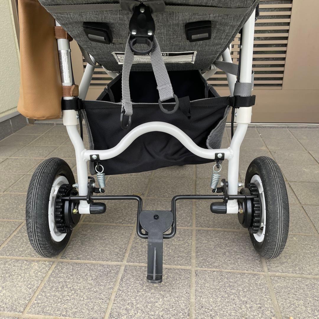 AIRBUGGY グレー ベビーカー　1人乗り