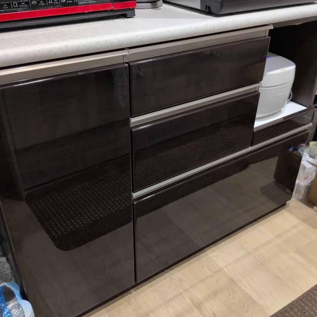 【2月末〜3月中発送予定】ニトリキッチンボード　アルミナ2 120KB DBR