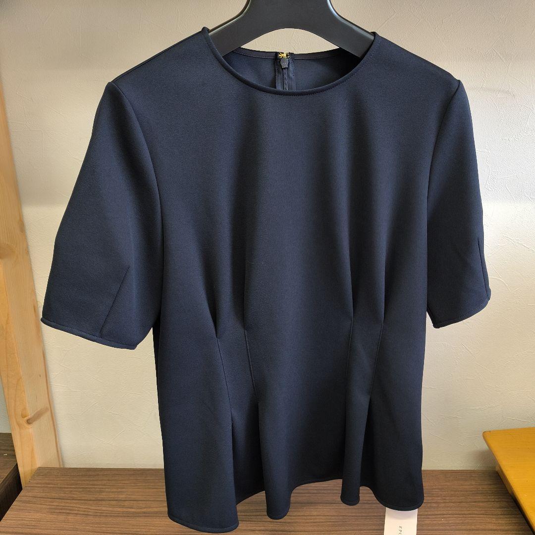 EPoca Storia ネイビー 半袖 トップス 40 白紺セットポポさん専用