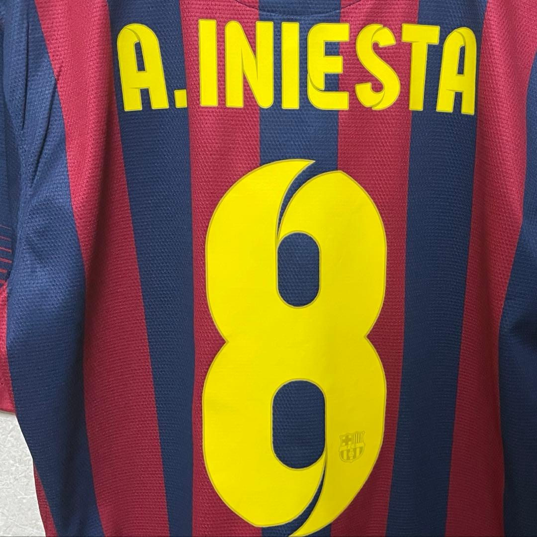 【正規品】FCバルセロナ 13-14 イニエスタ ホーム 海外M
