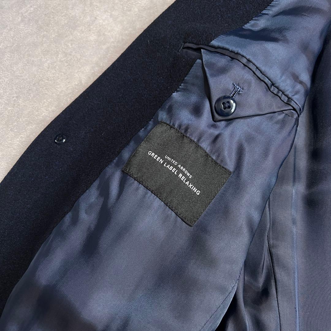【極美品】グリーンレーベルリラクシング ロロピアーナ チェスターコート M