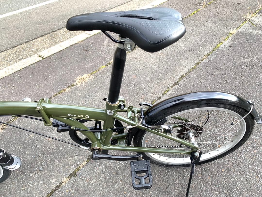 【即乘】送料無料 DAHON 折り畳み自転車 SUV D6 6速ミニベロ 小径車