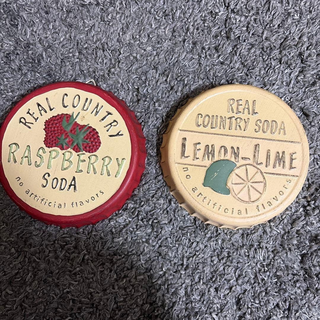 リアルカントリー ラズベリー・レモンライム壁掛け2点セット