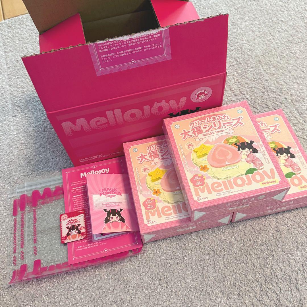 【シュリンク付新品未開封】mellojoy メロジョイ 大福シリーズ 3個