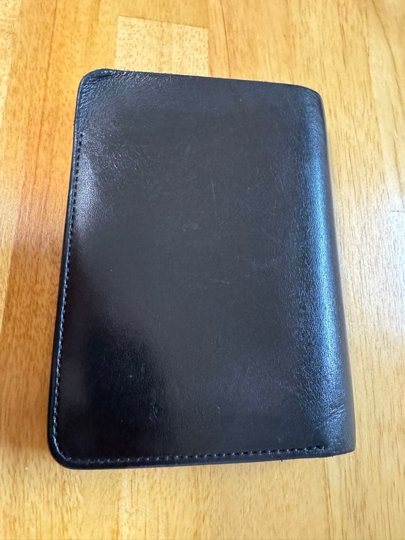 週末セール！forme Short wallet Baby calf Black