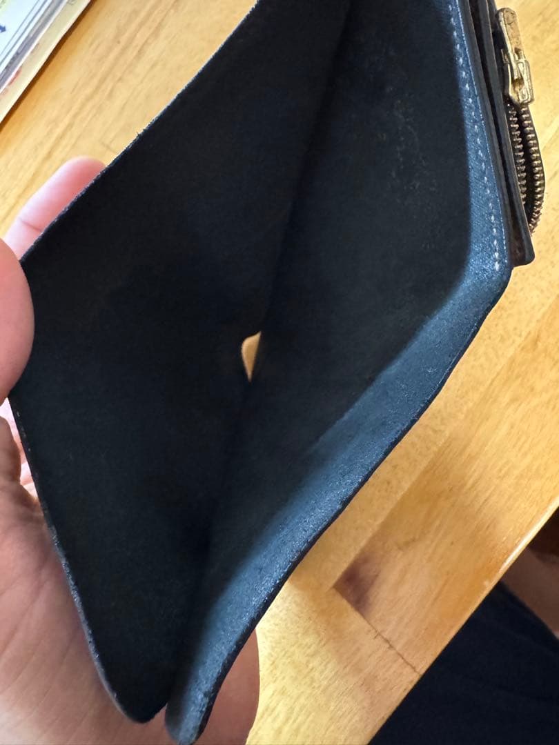 週末セール！forme Short wallet Baby calf Black