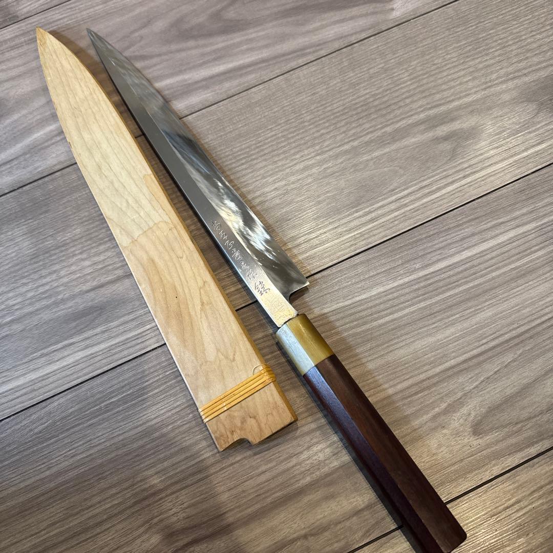 尚台正吉本焼柳刃包丁尺