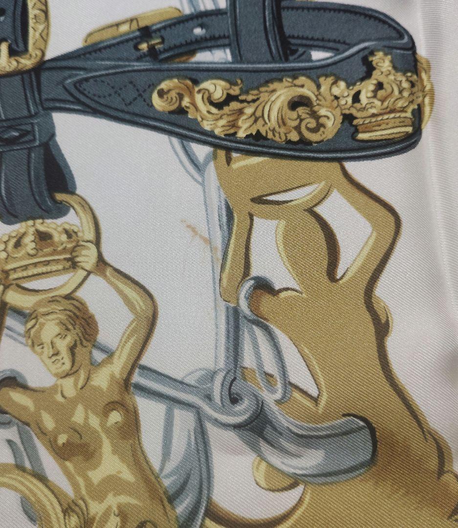 HERMES エルメス カレ90 スカーフ タグ有り