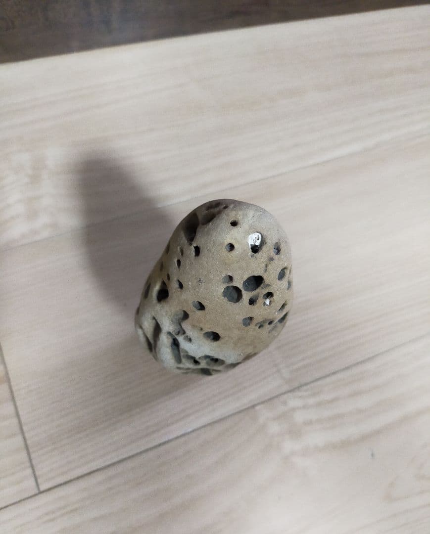 鑑賞石　台座付き