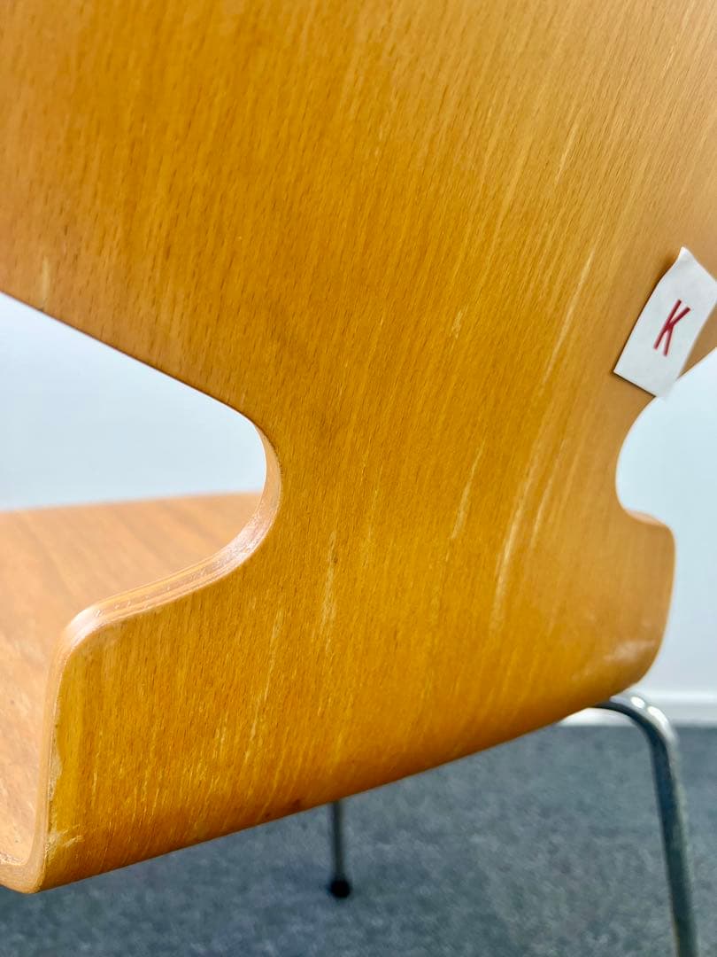 アルネヤコブセン アントチェア パーツ不足1脚【管理番号:K】