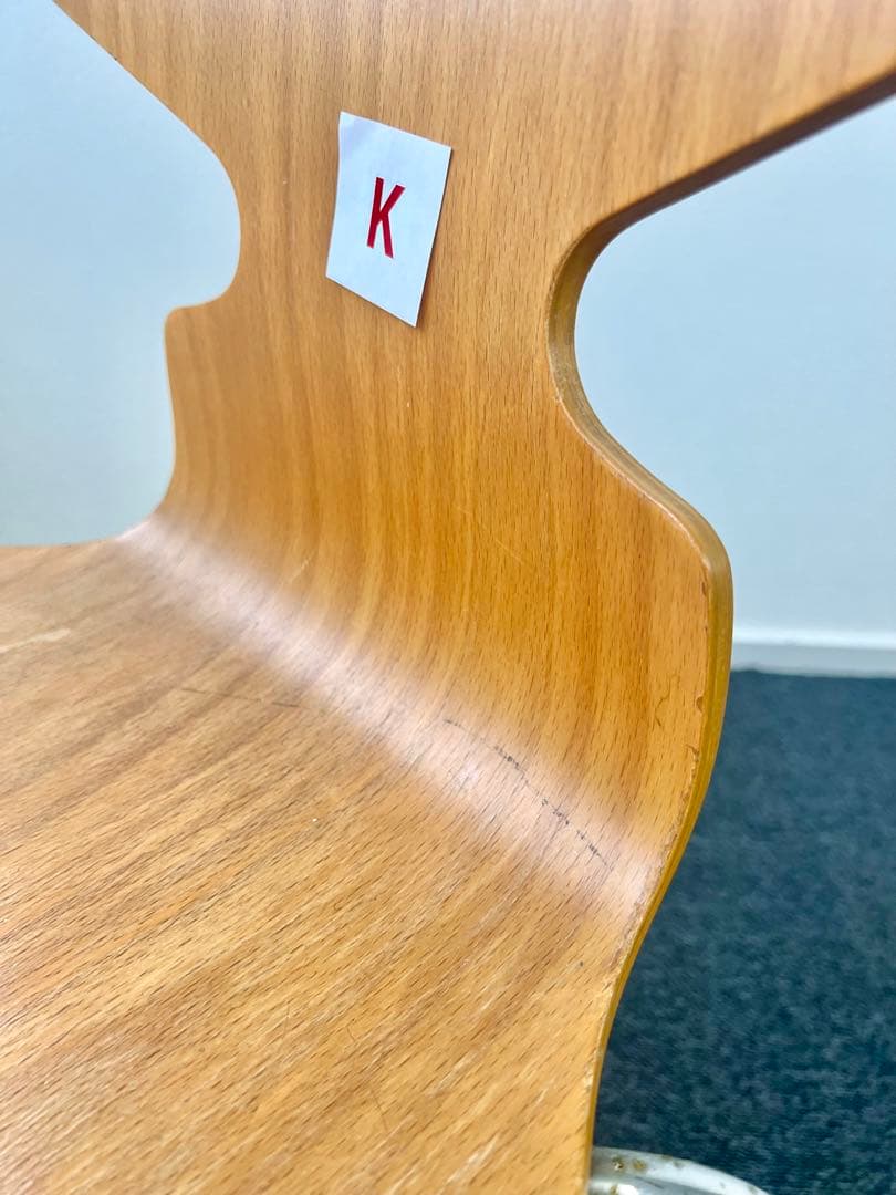 アルネヤコブセン アントチェア パーツ不足1脚【管理番号:K】