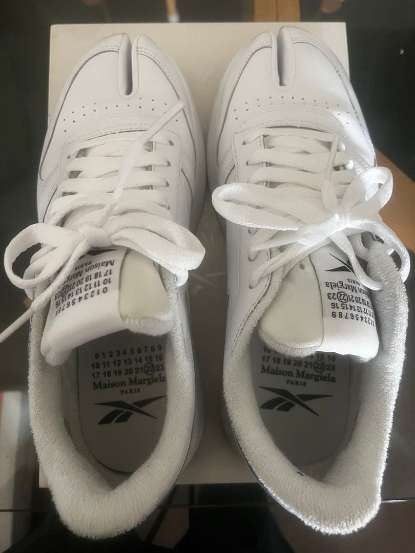 Maison Margiela x Reebok タビスニーカー ホワイト