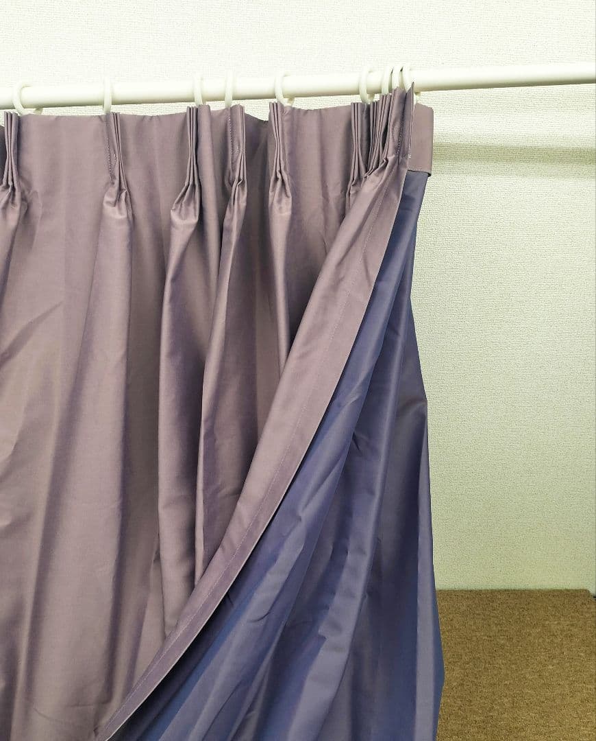 川島織物 ドレープカーテン タッセル付き 展示品(L-2508KA2)