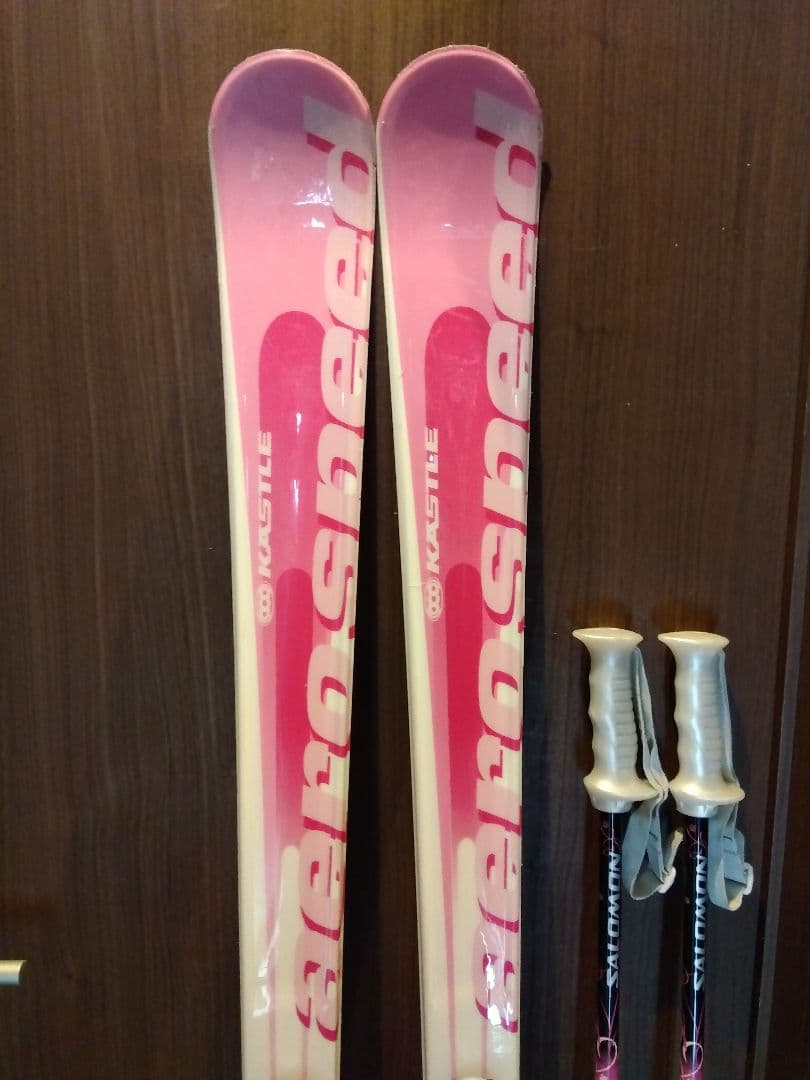 【ハイエンド】学生・レディース用/スキーセット/メンテ・WAX済み✔超軽量板！！