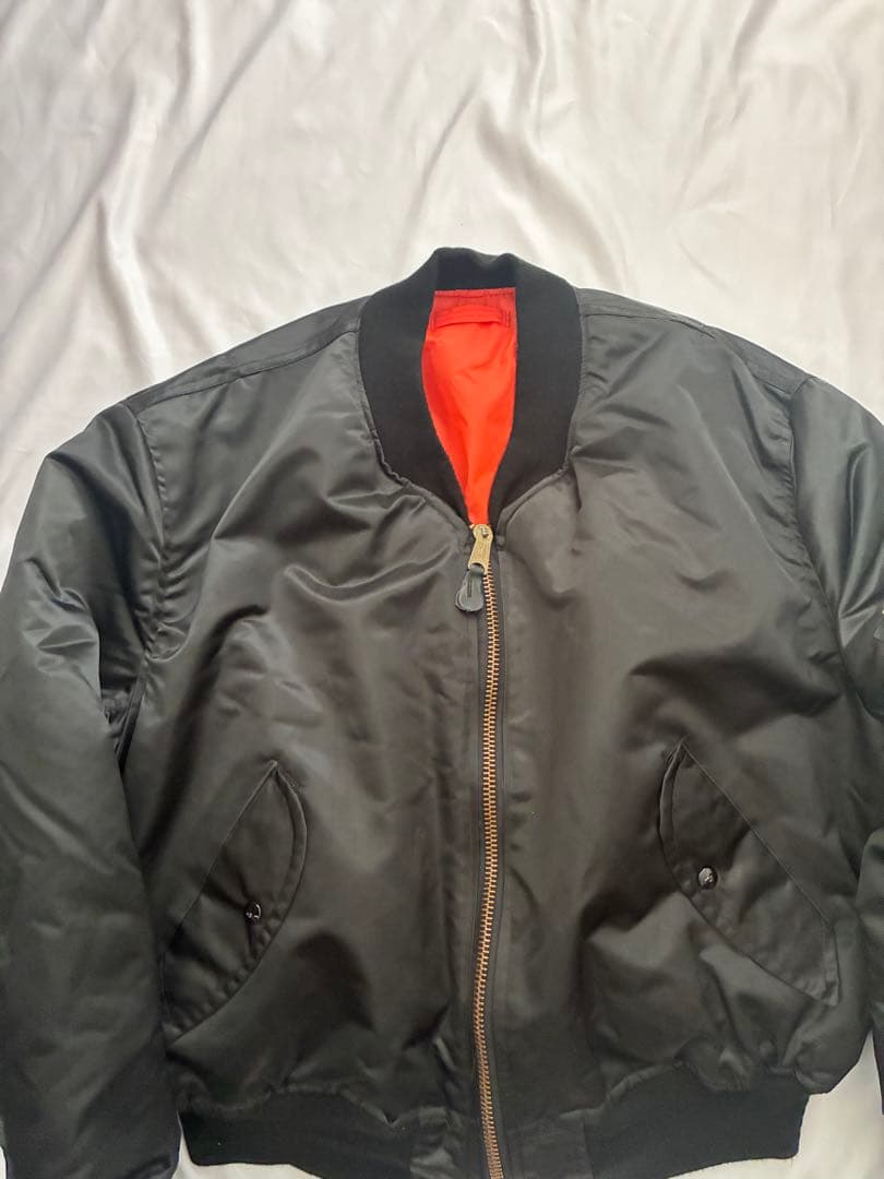 レア USA製 コリンス CORINTH MA-1 ブラック アメリカ製 XXL