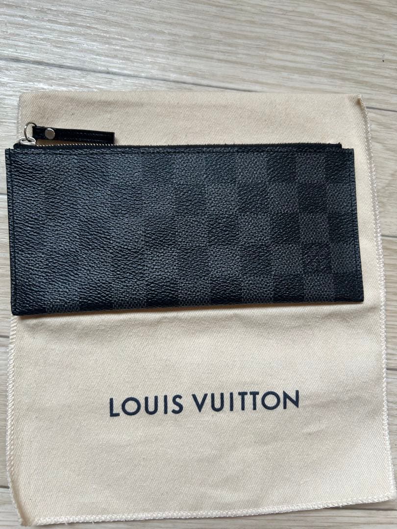 LOUIS VUITTON ダミエ長財布 保存袋付き