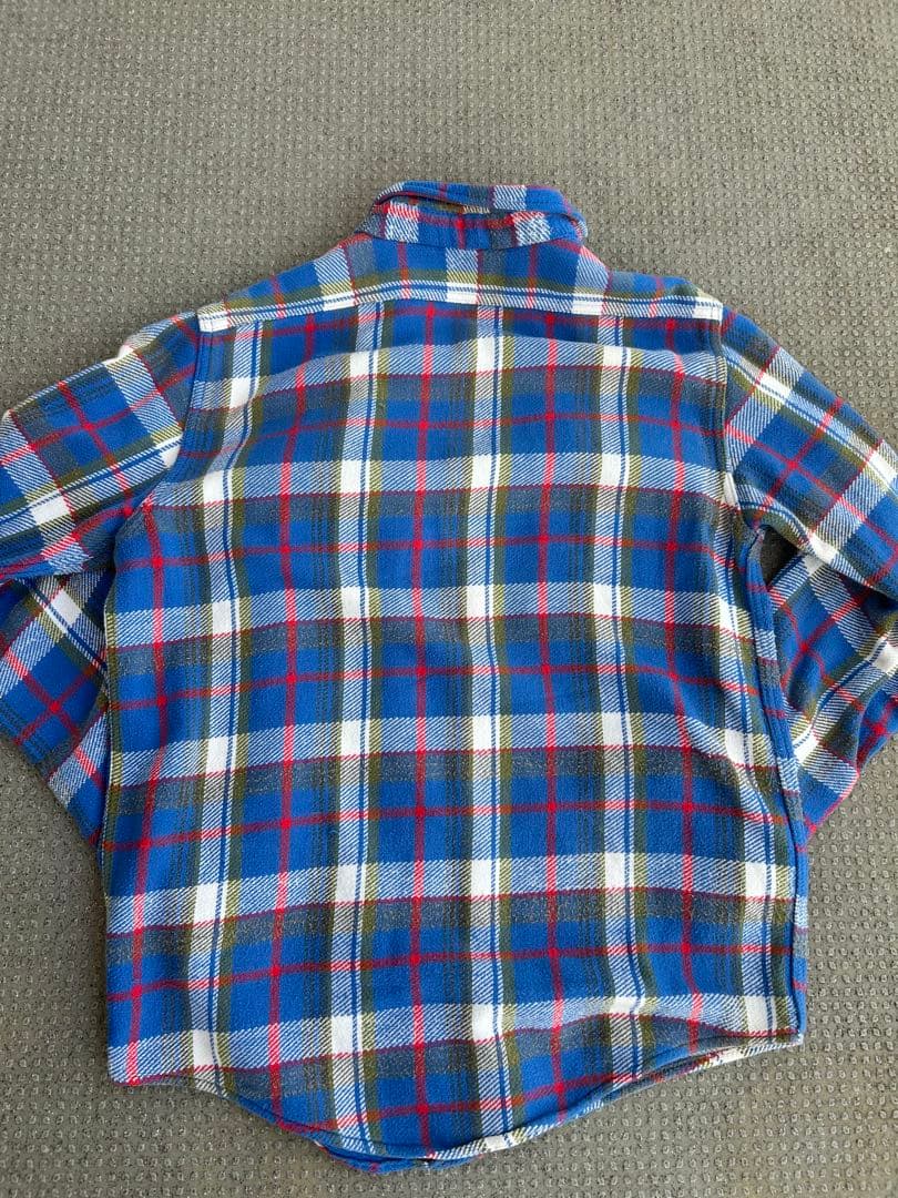 60s BIGMAC ネルシャツ　bigmac penneys 青　赤　好配色