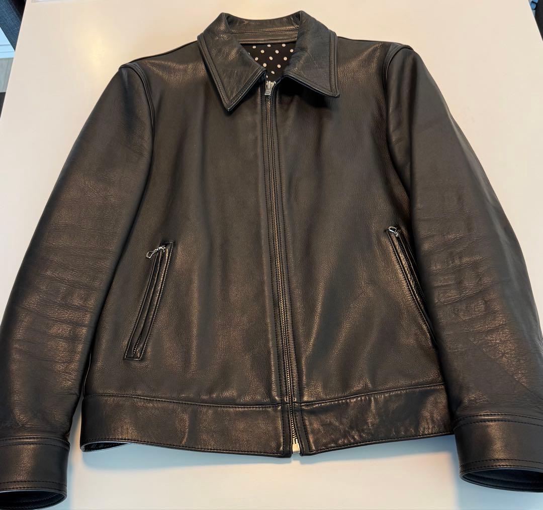 WACKOMARIAワコマリア レザージャケット ライダース M 黒