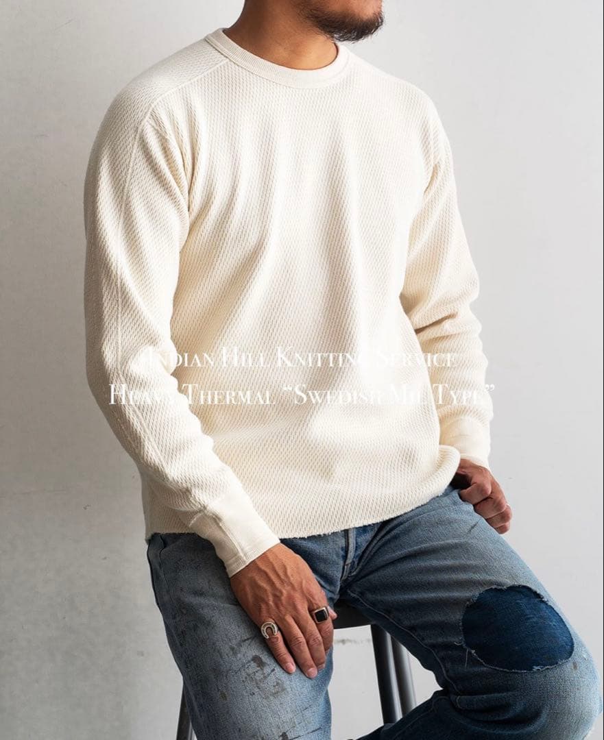 新品 完売 サーマル Indian Hill Knitting Service