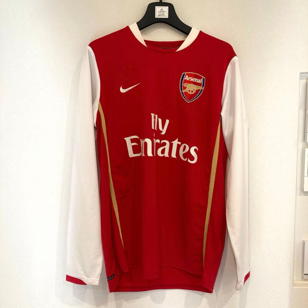 だ*ょ様 アーセナルFC 2006/07シーズンホーム長袖ユニフォーム