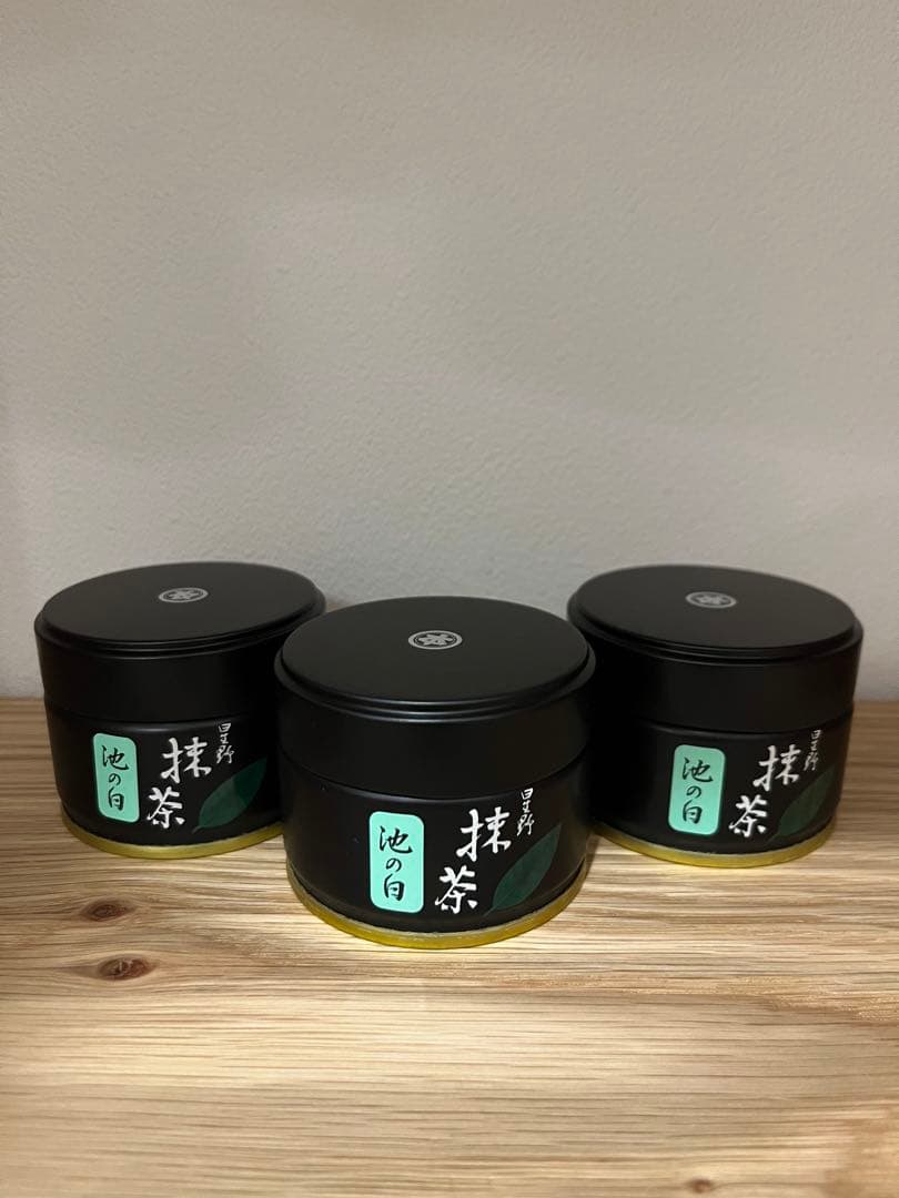 【特別】希少／星野村産　抹茶　池の白 20g×3個セット 星野製茶園