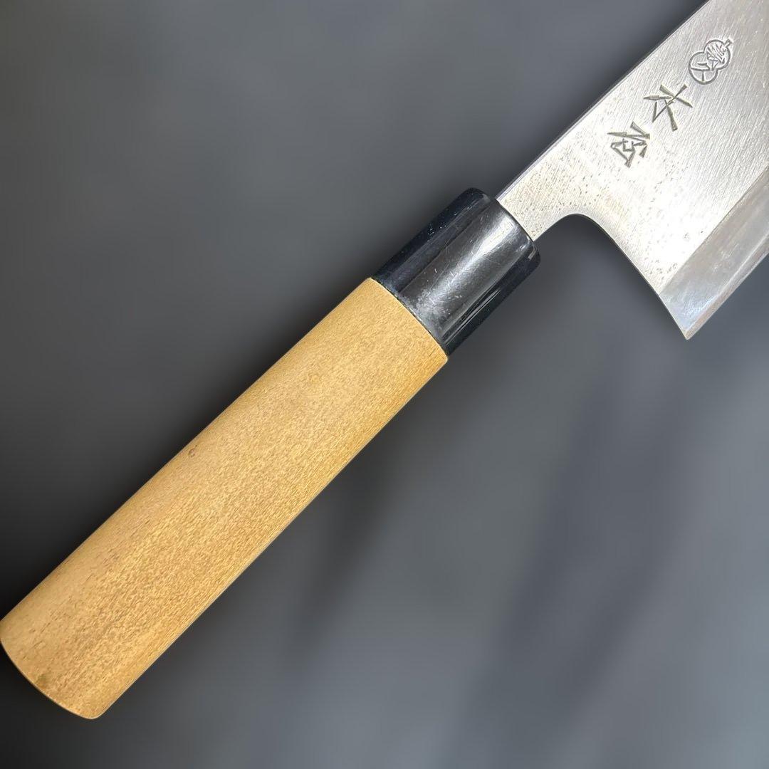 出刃庖丁　日本橋木屋義久作180ミリ