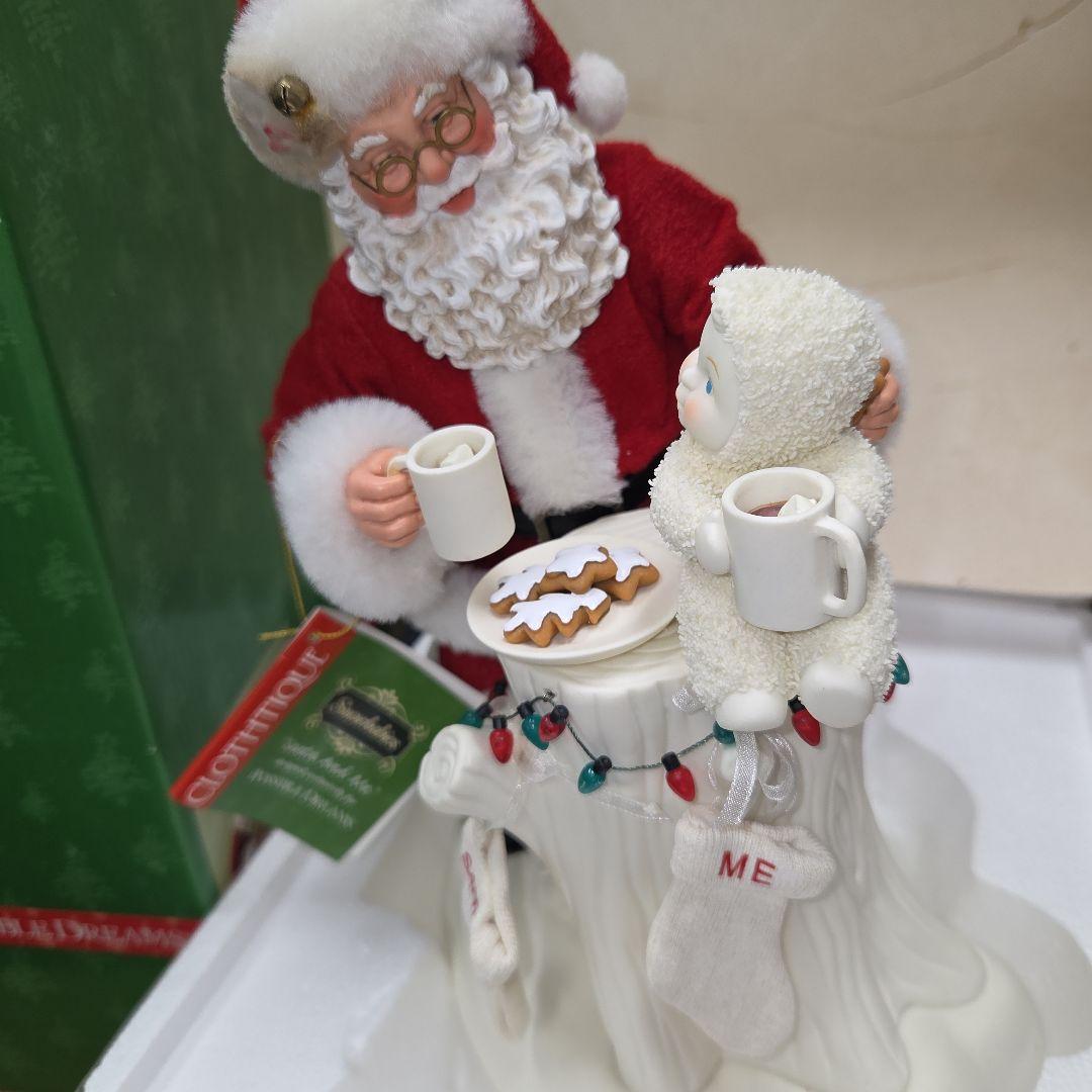 激レア　スノーベイビーとサンタフィギュア