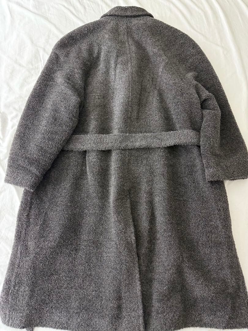 agnona アルパカ　ベルテッドコート　アニオナ