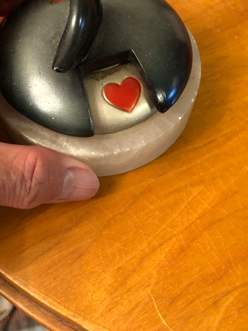 アンティーク　ハーレクイン　ジェスチャー　ツーフェイス　50s レトロ